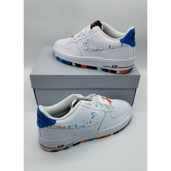 Nike Air Force 1 LV8 (GS) \'Swooshes\' DM7597-100